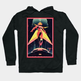 Retro Anime Comic Hero | Anime Origin | Vintage Anime Art Hoodie